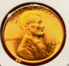 1948-S Lincoln Wheat Cent Penny GEM RED BU From an Original Bank Roll