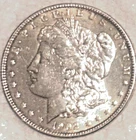 1902 P Morgan AU but this coin could go BU lots of luster free ship Sigma test++