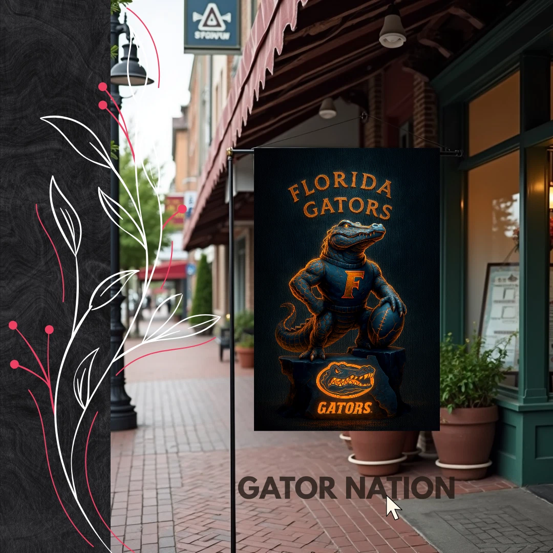 Florida Gators Garden Flag  Football
