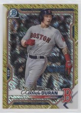 2021 Bowman Chrome Prospects Gold Shimmer Refractor /50 Jarren Duran uk2