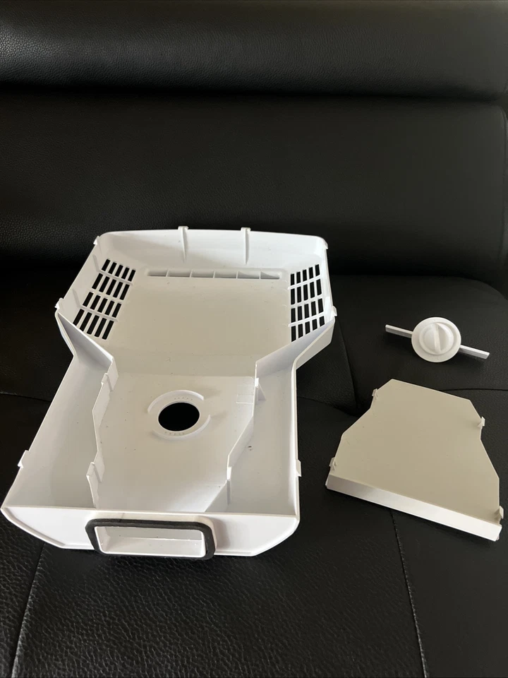 Amortiguador de conducto de aire congelador superior refrigerador Kenmore Daewoo 1113011491800 Foto 3 de 4