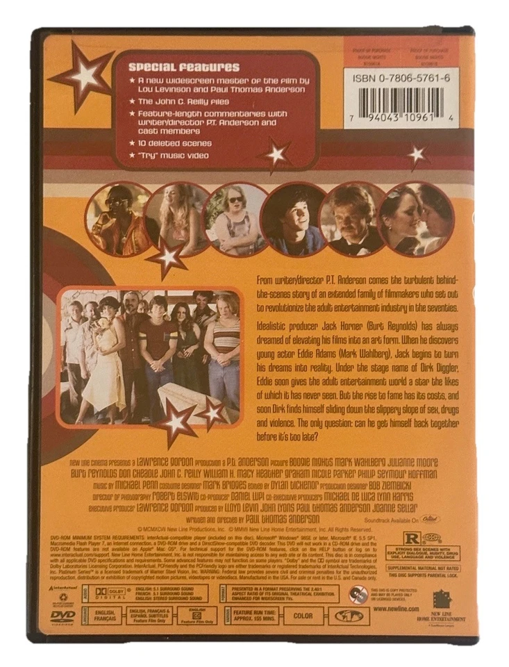 Boogie Nights - New Line 2-Disc Platinum Series DVD 2007 - Image 4 of 4