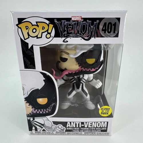 Funko Pop! Marvel - Anti-Venom (Eddie Brock) Glow GITD Boxlunch Excl. #401!