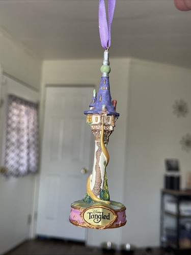Disney Store Tangled Rapunzel Tower Castle Sketchbook Ornament Very Rare - Picture 2 of 6