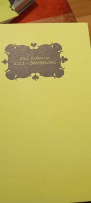  Alice im Zombieland Band 1 Gena Showalter Gebundene Ausgabe *Neuwertig*
