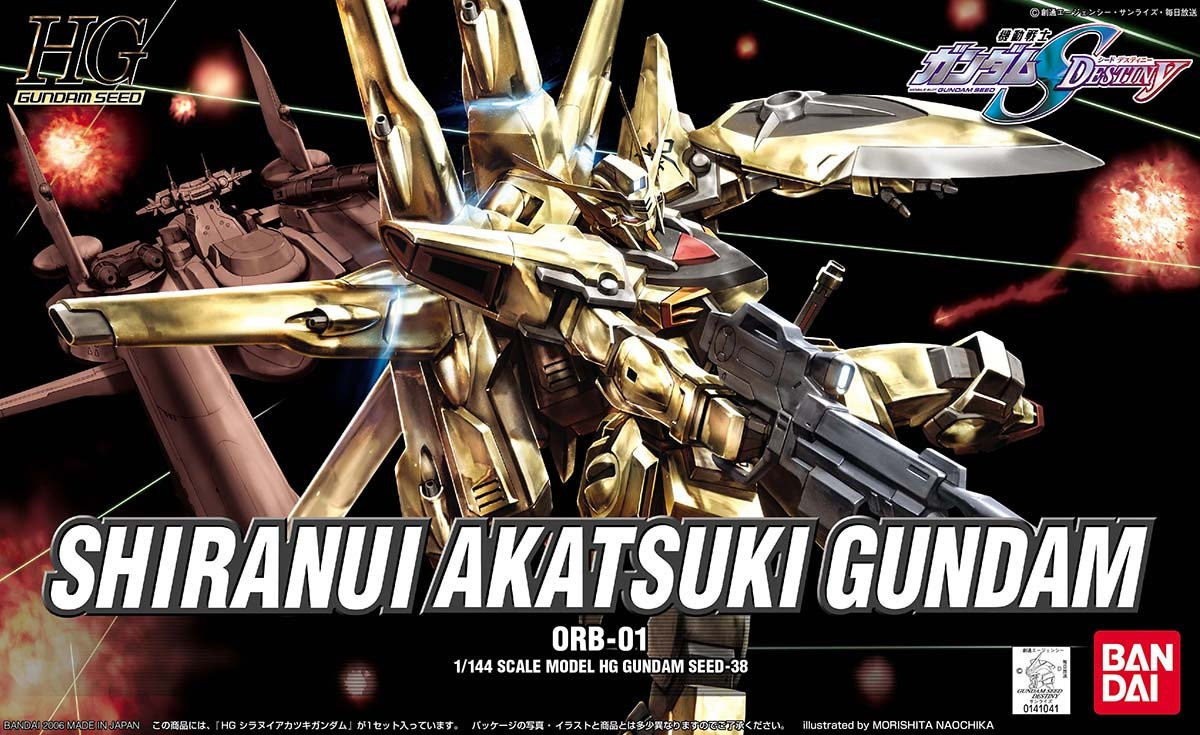 Bandai Spirits HG 1/144 Shiranui Akatsuki ORB-01 #38 Gundam SEED Destiny
