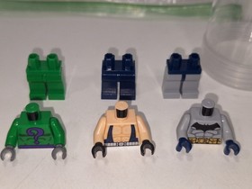 Lego Bane,The Riddler & Batman Minifigures From  7787 New BAT021 ,BAT022,BAT023