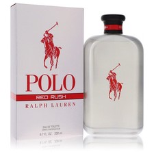 Polo Red Rush by Ralph Lauren Eau De Toilette Spray 6.7 oz Men 