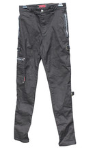 Tripp NYC Black Bondage Pants Gothic Emo Rave Metal Look Low Rise Sz 27/5 NWOT