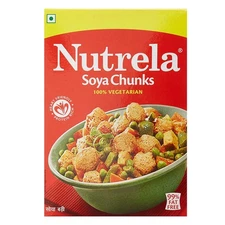 Nutrela High Protein Soya Chunks 100 Vegetarian Legume Pack 1 for Healthy Meals