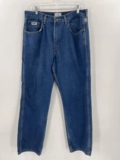 Tyndale FRMC Jeans Flame Resistant Pants F290T Blue Relaxed Carpenter 36x32 EUC
