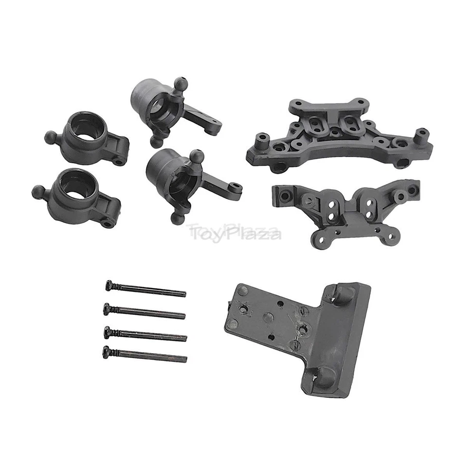 Haiboxing 12605R Steering Hubs & Shock Towers for HBX 1/12 Bearing Version RC - Image 3 of 4