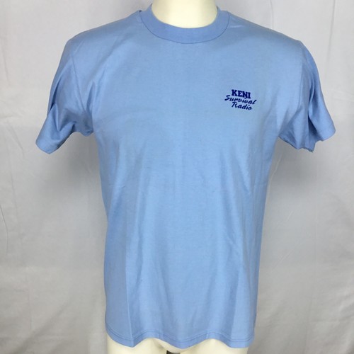 Vintage Sz S READ TShirt Dated 1987 Keni Alaska Survival Radio Alaskan Survivor - Picture 4 of 9