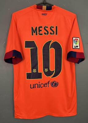 MENS LIONEL MESSI #10 FC BARCELONA 2014/2015 FOOTBALL SOCCER SHIRT
