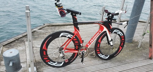 MINT S-WORKS SPECIALIZED SHIV TT BIKE, SRAM RED GROUPSET, FFWD F9R FULL CARBON - Picture 6 of 12