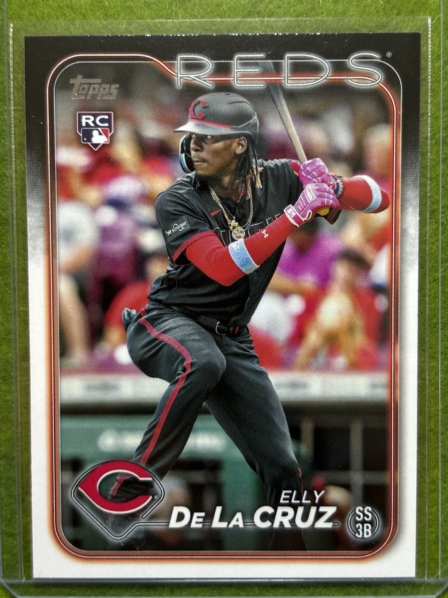 Elly De La Cruz ROOKIE CARD Jersey #44 Cincinnati Reds RC