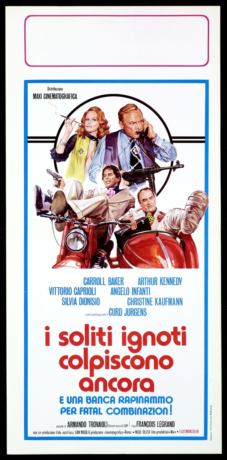 Locandina originale film I soliti ignoti (1958) - Regia di Mario Monicelli