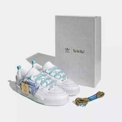 Yu-Gi-Oh! x Adidas Originals ADI2000 Blue Eyes White Dragon - Größe UK 7