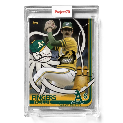 Topps Project 70 Card #322 2019 Rollie Fingers by Greg CRAOLA Simkins