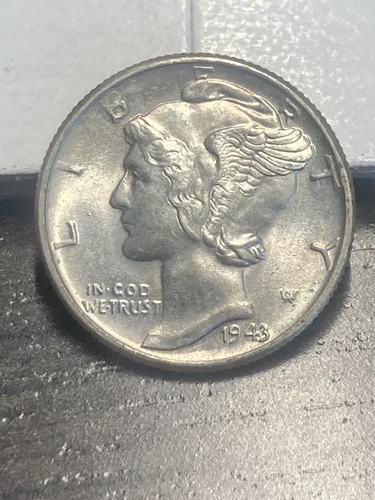 1943 P Mercury Dime - BU - As Shown! (#1025)