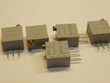 68WR5K TRIM POT POTENTIOMETER 5KOHM 20TURN USA SELLER FAST SHIPPING - LOT OF 5