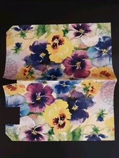 Magnetic Mailbox Cover MailWraps By Magnet Works Summertime Pansies Tie On Too