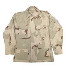 Military Desert Combat Camouflage Coat Top Jacket HT 67-71 Chest 37-41 Excellent