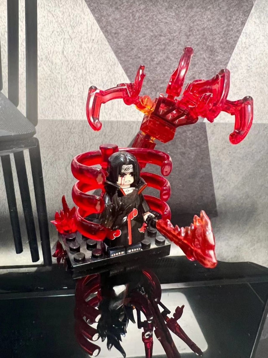 custom 3th party min brick minifig Uchiha I Susanoo （no including
