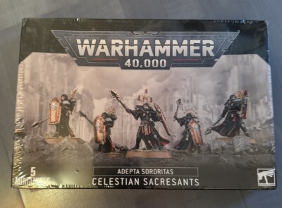 Adepta Sororitas - Celestia Sacresantis / Celestian Sacresants, Warhammer 40k