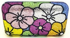 Blooming Bouquet Handbag / Purse Christal Couture W- Swarovski Crystals