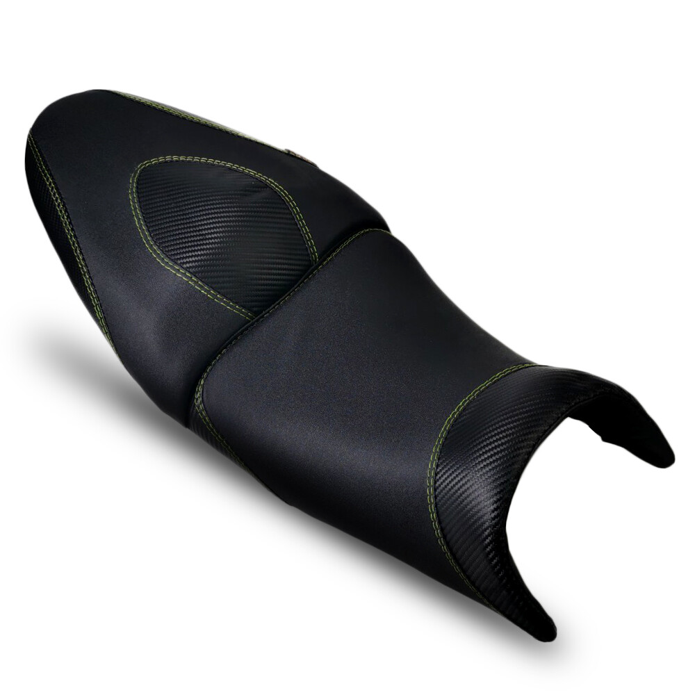 REPLACEMENT SEAT PAD COVER SPORT STYLE STITCH GREEN FIT KAWASAKI Z125