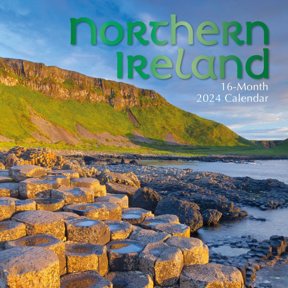 Gifted Stationery, Northern Ireland 2024 Wall Calendar