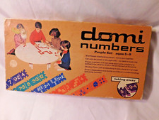 Vintage Condor Domi Numbers Math Educational Game 1960's