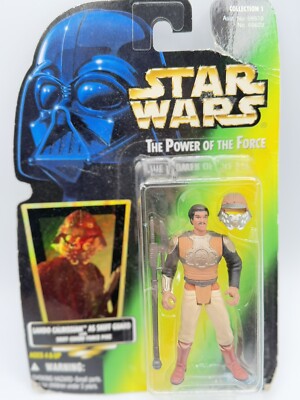1996 Star Wars Kenner Power Of The Force Lando Calrissian Action Figure New