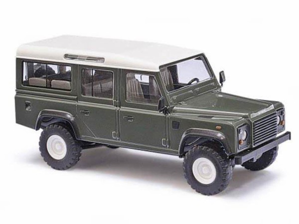 Busch 50301 Land Rover Defender GrüN 1:87 Neu-image