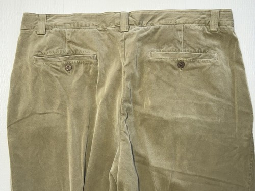 Tommy Bahama Dress Pants Pleated Silk Cuffed Green Mens Size 40 13 - Picture 3 of 7