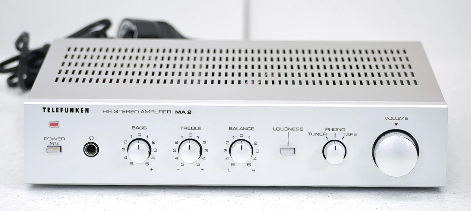 Telefunken MA2 Vintage Midi Amplifier/Verstärker NICE! Serviced+1J.Garantie! - Bild 2 von 4