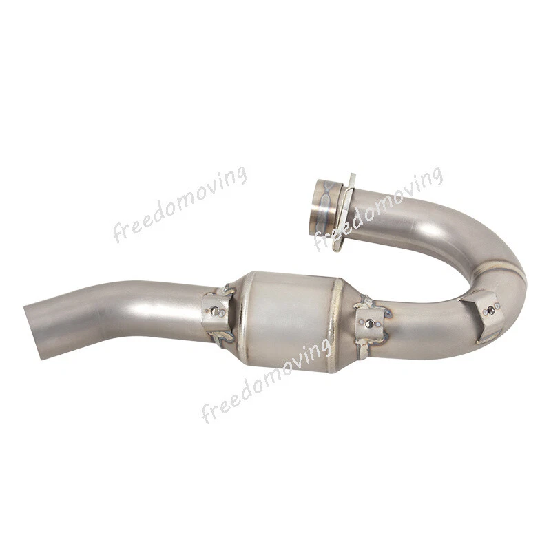 Tubo de enlace delantero de escape deslizable para Yamaha WR450F 2007-2015 YZ450F 2007-2009 Foto 2 de 4