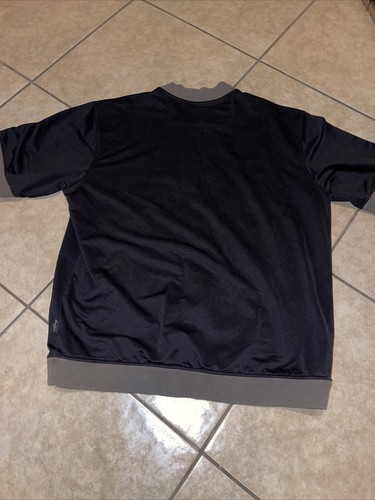 Vintage Sean John Short Sleeve Zip Front LOGO Shirt.. Sz. (XL) - Picture 7 of 7