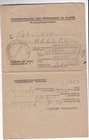 POW Post 1946 from Corse (France) to Mannheim