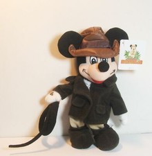 Mickey Mouse Adventurer Disney Adventureland Bean Bag Plush NEW Tags