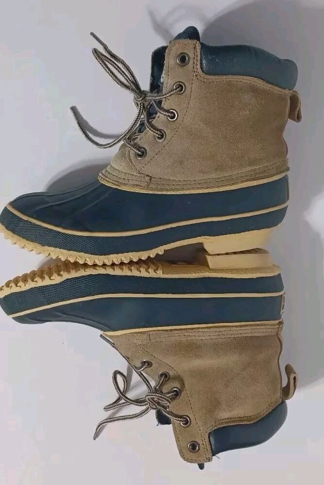 Rugged Exposure Thermolite Tan Steel Shank Winter Boots Size  display picture 1