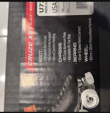 Cruze XR Quad Roller Skates for Women, Size 10 - Black