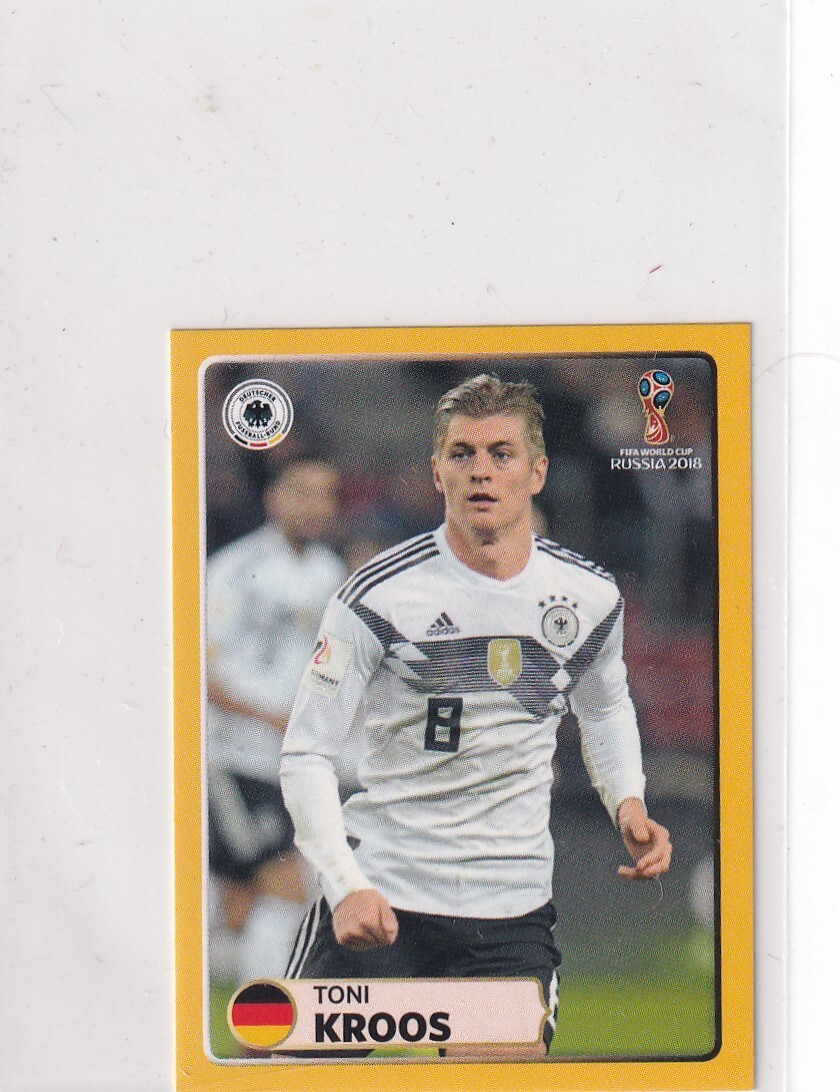 Panini Fifa World Cup 2018 Sticker Nr. M6 Toni Kroos McDonalds