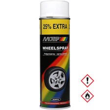 Motip Felgenlack Weiß Felgenweiß Spray Schn...