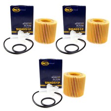 Ölfilter Filter 3 Stück SCT SH4051P für Toyota Auris Yaris RAV Daihatsu Subaru