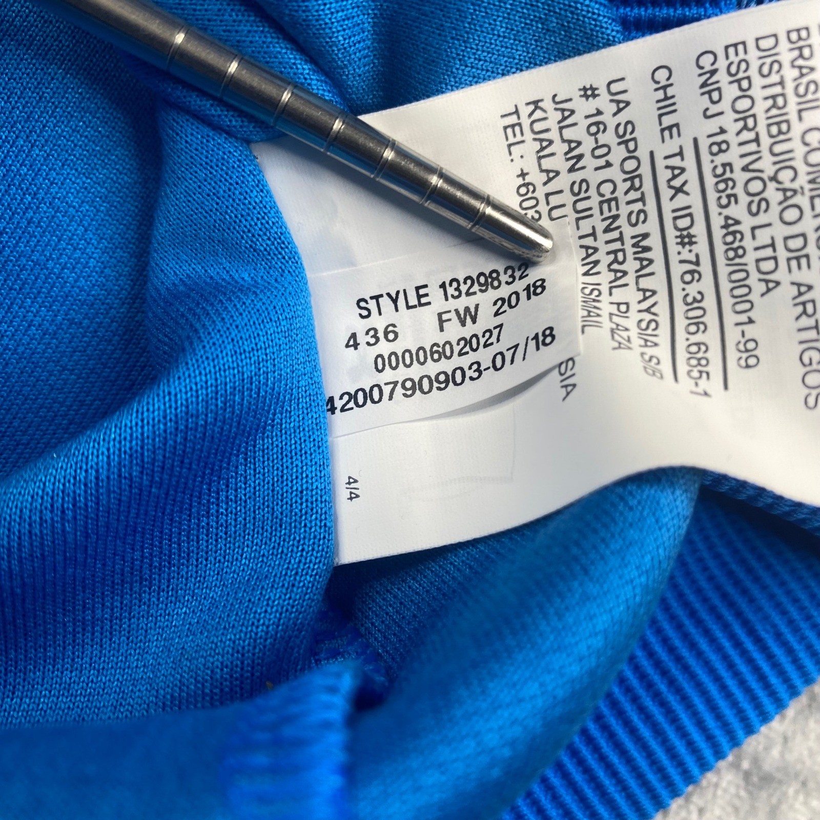 Under Armour Storm Golf Pullover Mens XL Blue Heather ColdGear 1/4 Snap 1329832 thumbnail 7