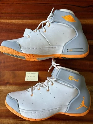 Jordan Melo 1.5 Wolf Grey Mango for Sale | Authenticity Guaranteed