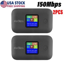 Mobile Wifi 5G 4G SMART WIFI BOX Portable Modem Mifi Hotspot 150Mbps 2Set