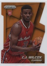 2014-15 Panini Prizm Orange Die-Cut Prizm 17/139 CJ Wilcox #273 0n8h